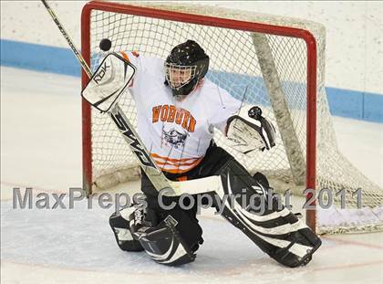 Thumbnail 3 in Springfield Cathedral vs Woburn (MIAA Super 8 Play-in) photogallery.