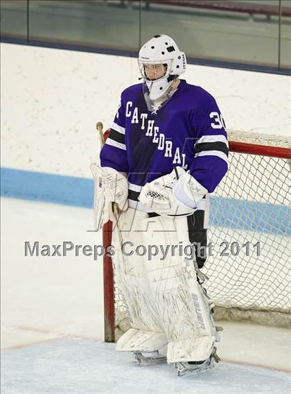 Thumbnail 1 in Springfield Cathedral vs Woburn (MIAA Super 8 Play-in) photogallery.