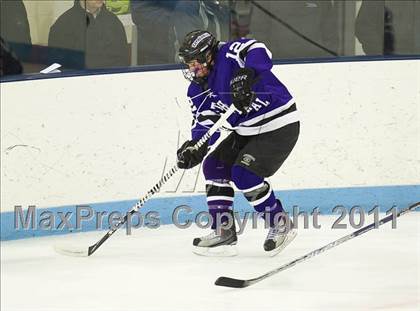 Thumbnail 2 in Springfield Cathedral vs Woburn (MIAA Super 8 Play-in) photogallery.