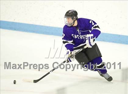 Thumbnail 1 in Springfield Cathedral vs Woburn (MIAA Super 8 Play-in) photogallery.