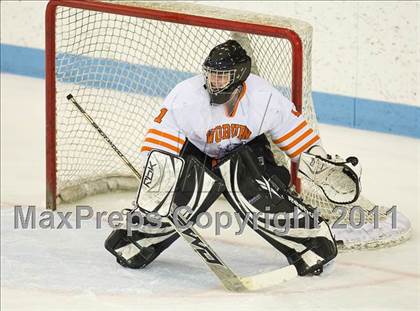 Thumbnail 1 in Springfield Cathedral vs Woburn (MIAA Super 8 Play-in) photogallery.