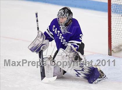 Thumbnail 2 in Springfield Cathedral vs Woburn (MIAA Super 8 Play-in) photogallery.