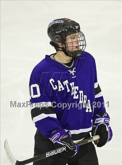 Thumbnail 1 in Springfield Cathedral vs Woburn (MIAA Super 8 Play-in) photogallery.