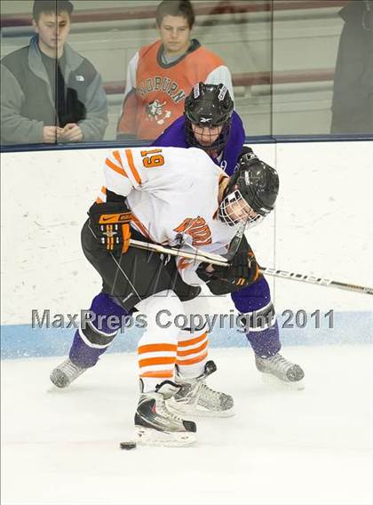Thumbnail 2 in Springfield Cathedral vs Woburn (MIAA Super 8 Play-in) photogallery.