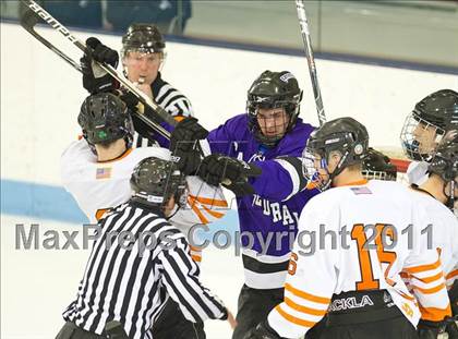 Thumbnail 1 in Springfield Cathedral vs Woburn (MIAA Super 8 Play-in) photogallery.