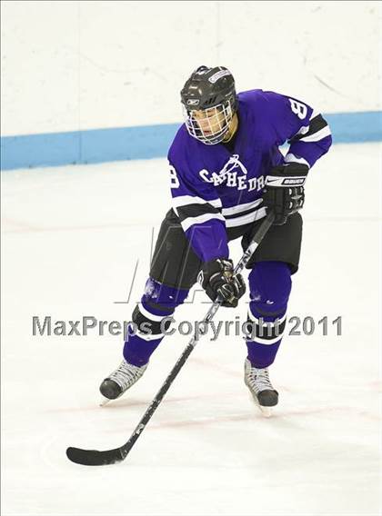 Thumbnail 3 in Springfield Cathedral vs Woburn (MIAA Super 8 Play-in) photogallery.