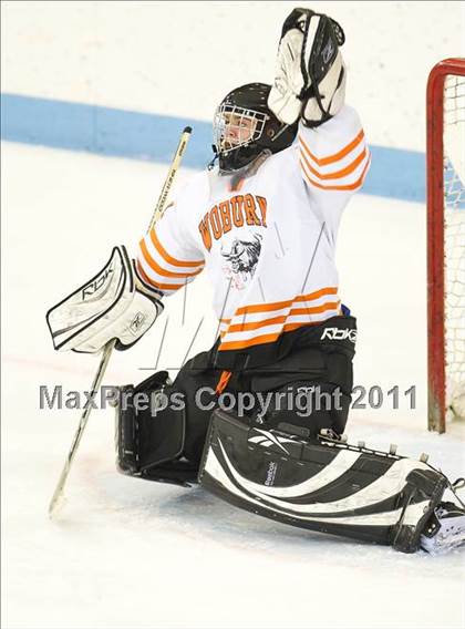 Thumbnail 1 in Springfield Cathedral vs Woburn (MIAA Super 8 Play-in) photogallery.