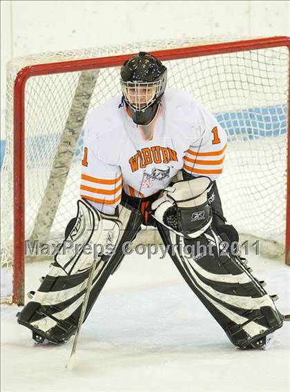 Thumbnail 1 in Springfield Cathedral vs Woburn (MIAA Super 8 Play-in) photogallery.