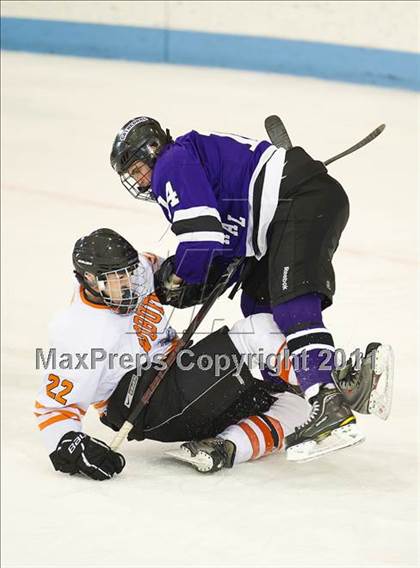 Thumbnail 2 in Springfield Cathedral vs Woburn (MIAA Super 8 Play-in) photogallery.