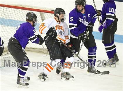 Thumbnail 3 in Springfield Cathedral vs Woburn (MIAA Super 8 Play-in) photogallery.