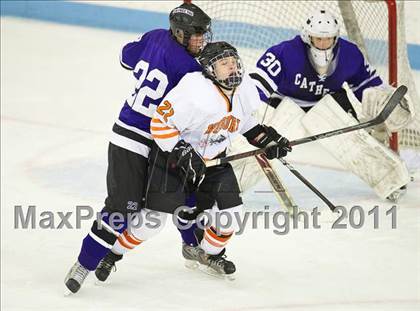 Thumbnail 3 in Springfield Cathedral vs Woburn (MIAA Super 8 Play-in) photogallery.
