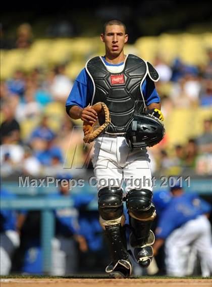 Thumbnail 1 in Palm Desert vs. Bishop Amat (CIF SS D4 Final) photogallery.