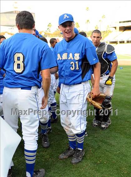 Thumbnail 2 in Palm Desert vs. Bishop Amat (CIF SS D4 Final) photogallery.