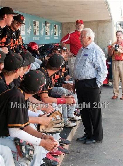 Thumbnail 3 in Palm Desert vs. Bishop Amat (CIF SS D4 Final) photogallery.