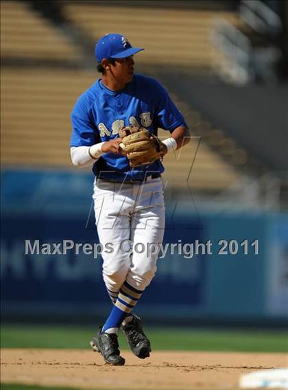 Thumbnail 2 in Palm Desert vs. Bishop Amat (CIF SS D4 Final) photogallery.
