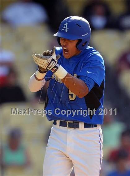 Thumbnail 2 in Palm Desert vs. Bishop Amat (CIF SS D4 Final) photogallery.