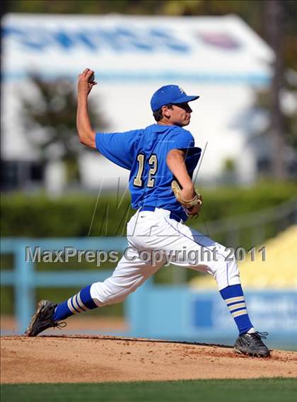 Thumbnail 3 in Palm Desert vs. Bishop Amat (CIF SS D4 Final) photogallery.