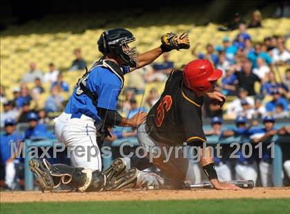 Thumbnail 3 in Palm Desert vs. Bishop Amat (CIF SS D4 Final) photogallery.