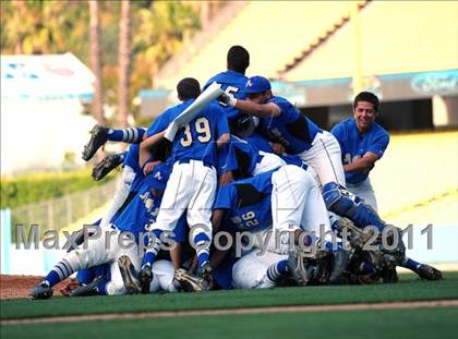 Thumbnail 2 in Palm Desert vs. Bishop Amat (CIF SS D4 Final) photogallery.