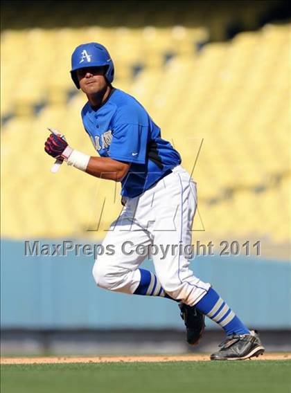 Thumbnail 3 in Palm Desert vs. Bishop Amat (CIF SS D4 Final) photogallery.