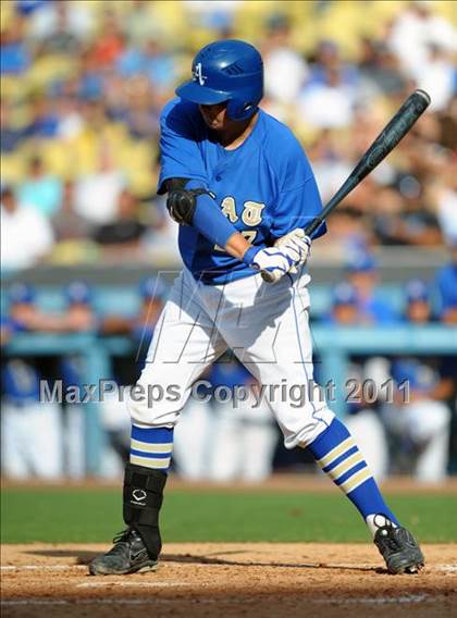 Thumbnail 1 in Palm Desert vs. Bishop Amat (CIF SS D4 Final) photogallery.