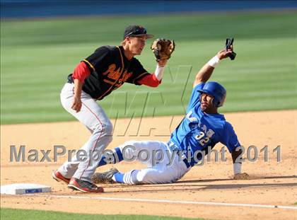 Thumbnail 2 in Palm Desert vs. Bishop Amat (CIF SS D4 Final) photogallery.