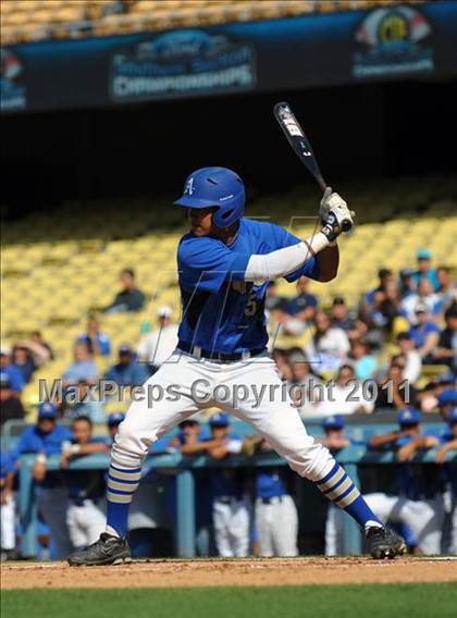 Thumbnail 2 in Palm Desert vs. Bishop Amat (CIF SS D4 Final) photogallery.