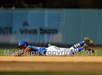 Thumbnail 3 in Palm Desert vs. Bishop Amat (CIF SS D4 Final) photogallery.