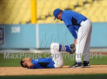 Thumbnail 2 in Palm Desert vs. Bishop Amat (CIF SS D4 Final) photogallery.