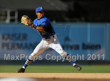 Thumbnail 3 in Palm Desert vs. Bishop Amat (CIF SS D4 Final) photogallery.