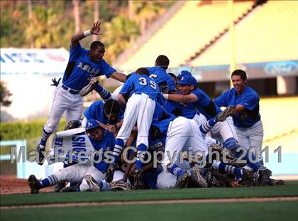 Thumbnail 1 in Palm Desert vs. Bishop Amat (CIF SS D4 Final) photogallery.