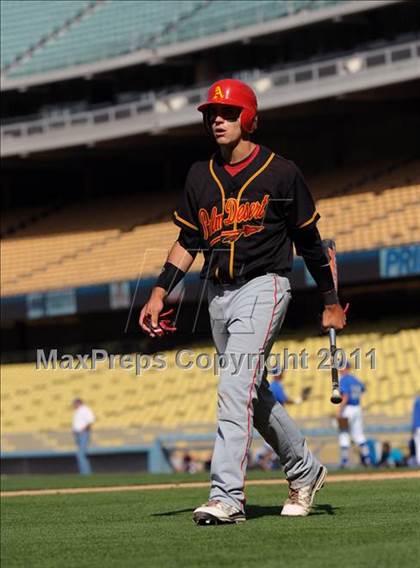 Thumbnail 3 in Palm Desert vs. Bishop Amat (CIF SS D4 Final) photogallery.