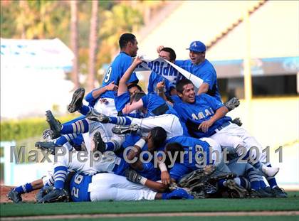 Thumbnail 2 in Palm Desert vs. Bishop Amat (CIF SS D4 Final) photogallery.