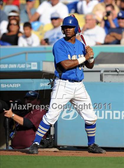 Thumbnail 3 in Palm Desert vs. Bishop Amat (CIF SS D4 Final) photogallery.