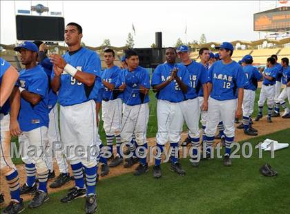 Thumbnail 3 in Palm Desert vs. Bishop Amat (CIF SS D4 Final) photogallery.