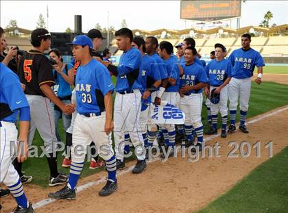 Thumbnail 3 in Palm Desert vs. Bishop Amat (CIF SS D4 Final) photogallery.