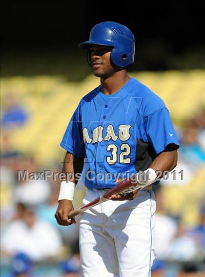 Thumbnail 1 in Palm Desert vs. Bishop Amat (CIF SS D4 Final) photogallery.