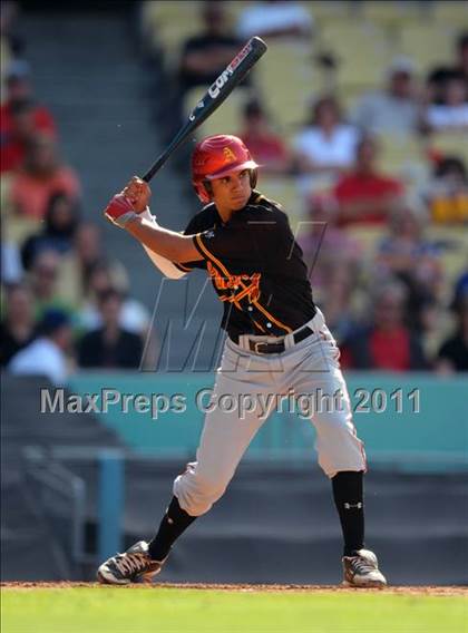 Thumbnail 3 in Palm Desert vs. Bishop Amat (CIF SS D4 Final) photogallery.