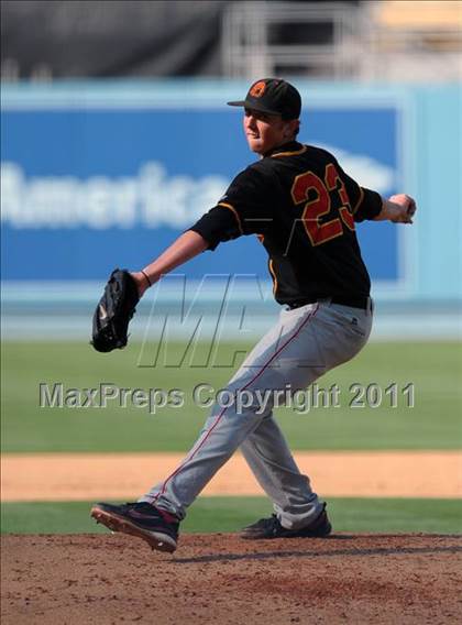 Thumbnail 2 in Palm Desert vs. Bishop Amat (CIF SS D4 Final) photogallery.