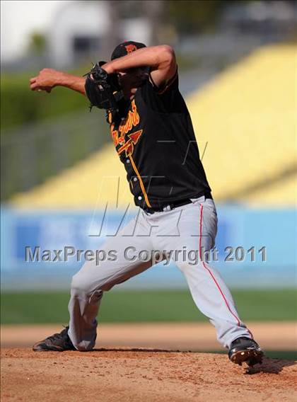Thumbnail 3 in Palm Desert vs. Bishop Amat (CIF SS D4 Final) photogallery.