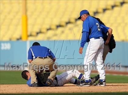 Thumbnail 3 in Palm Desert vs. Bishop Amat (CIF SS D4 Final) photogallery.