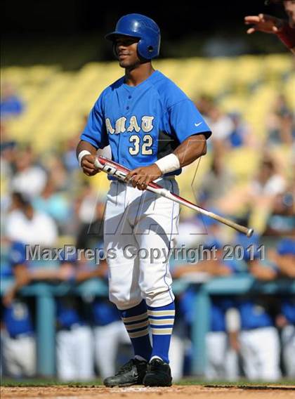 Thumbnail 3 in Palm Desert vs. Bishop Amat (CIF SS D4 Final) photogallery.