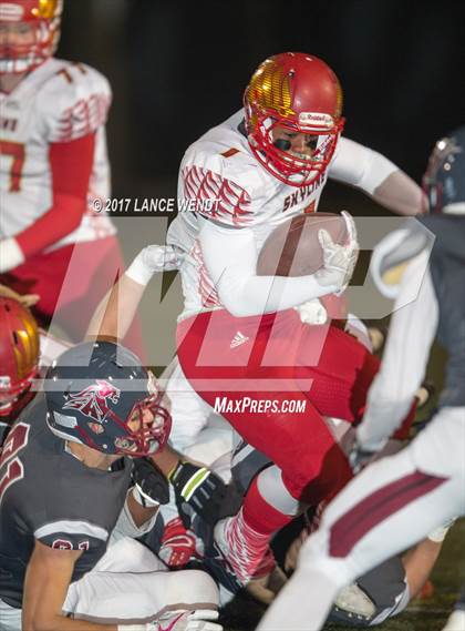 Thumbnail 1 in Skyline @ Chatfield (CHSAA 4A 1st Round Playoffs) photogallery.