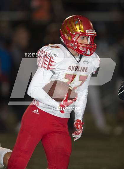 Thumbnail 1 in Skyline @ Chatfield (CHSAA 4A 1st Round Playoffs) photogallery.