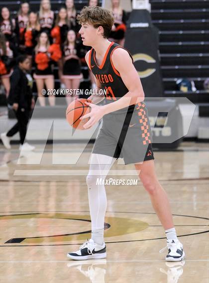 Thumbnail 3 in Aledo vs. Arlington Heights (UIL Basketball 5A Bi-District) photogallery.