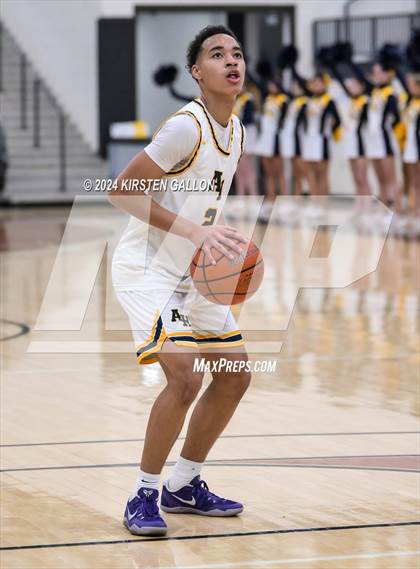 Thumbnail 2 in Aledo vs. Arlington Heights (UIL Basketball 5A Bi-District) photogallery.