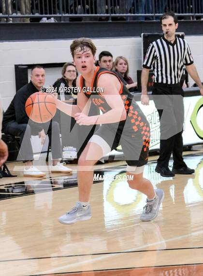 Thumbnail 3 in Aledo vs. Arlington Heights (UIL Basketball 5A Bi-District) photogallery.