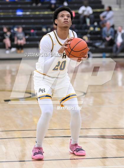 Thumbnail 1 in Aledo vs. Arlington Heights (UIL Basketball 5A Bi-District) photogallery.