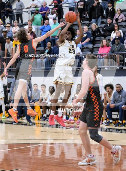 Thumbnail 1 in Aledo vs. Arlington Heights (UIL Basketball 5A Bi-District) photogallery.