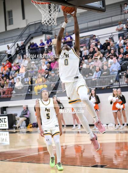Thumbnail 3 in Aledo vs. Arlington Heights (UIL Basketball 5A Bi-District) photogallery.